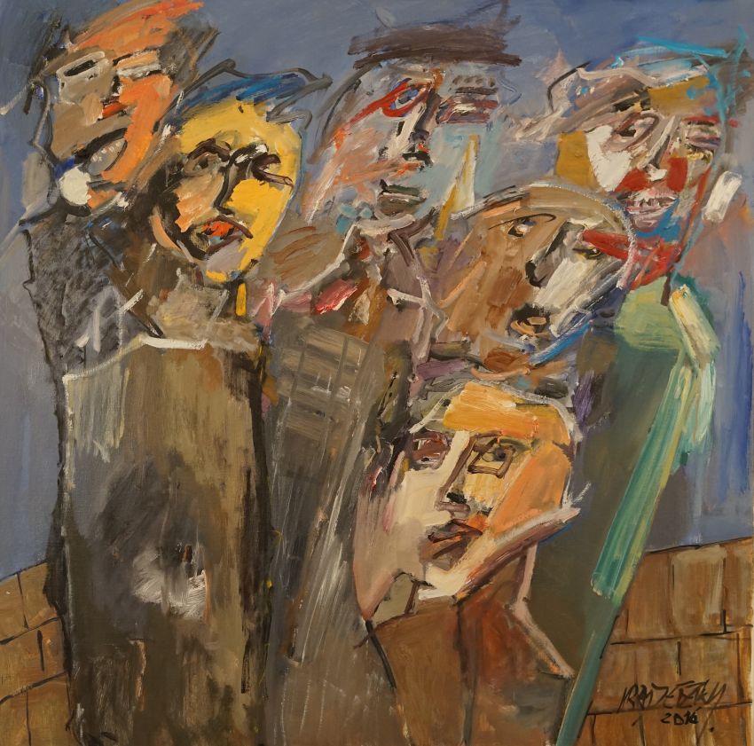 Das Bild zeigt das Kunstwerk des deuschen Künstlers Cäsar Radetzky mit dem Titel "Die Bürger von Calais"
