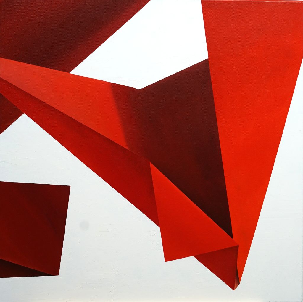 Kunstwerk mit dem Titel The power of red