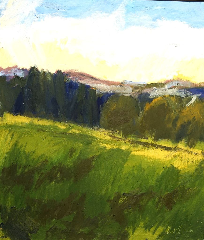 Kunstwerk mit dem Titel Hengstberg Blick in den Norden