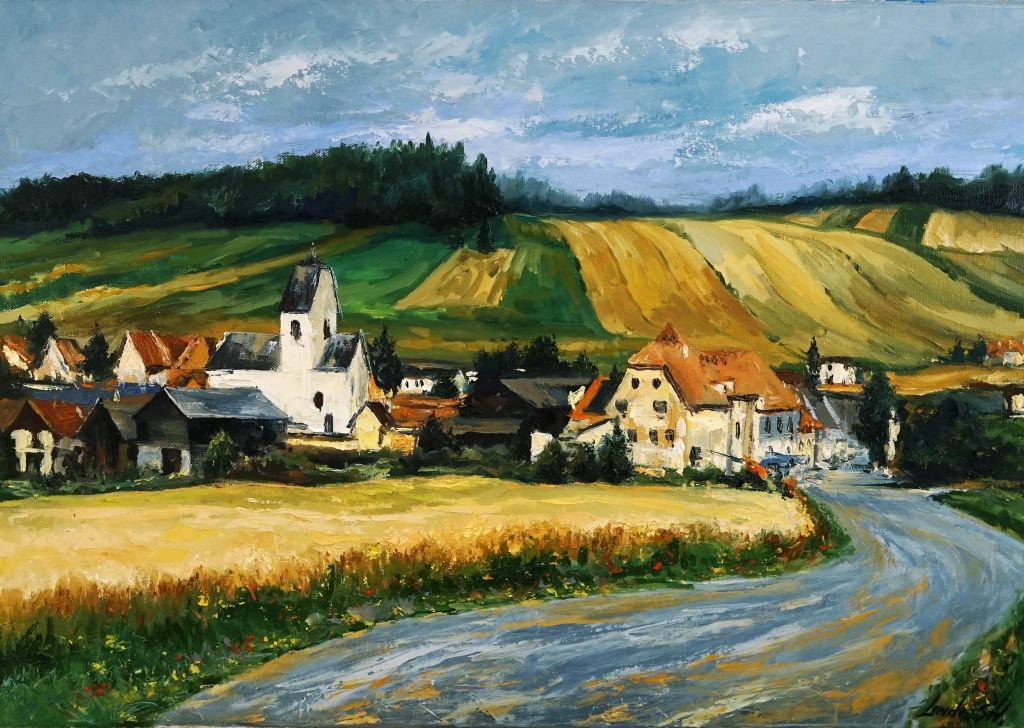Kunstwerk mit dem Titel Sarlingstadt II