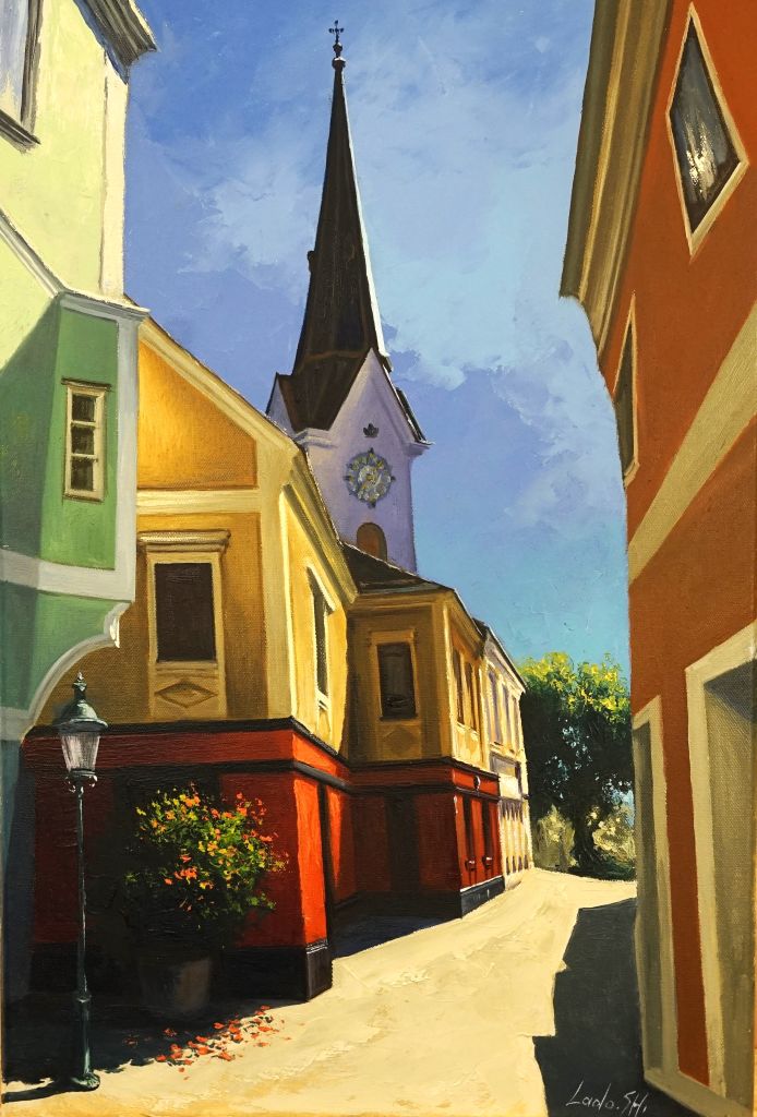 Kunstwerk mit dem Titel Sunny morning