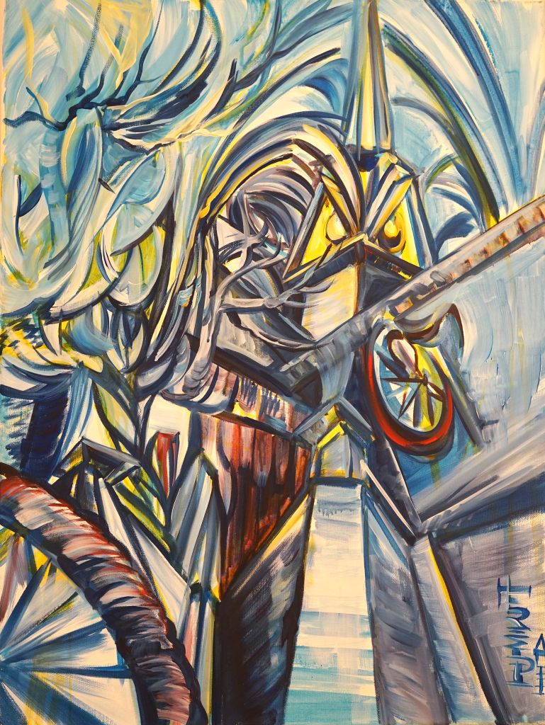 Kunstwerk mit dem Titel Ybbser Nacht