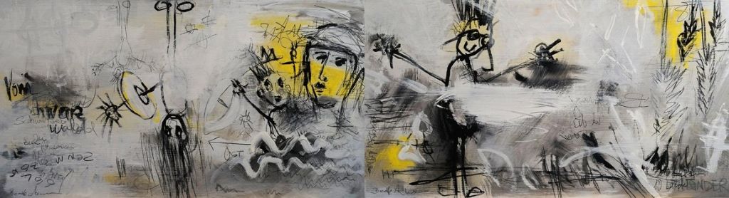 Diptychon aus I und II