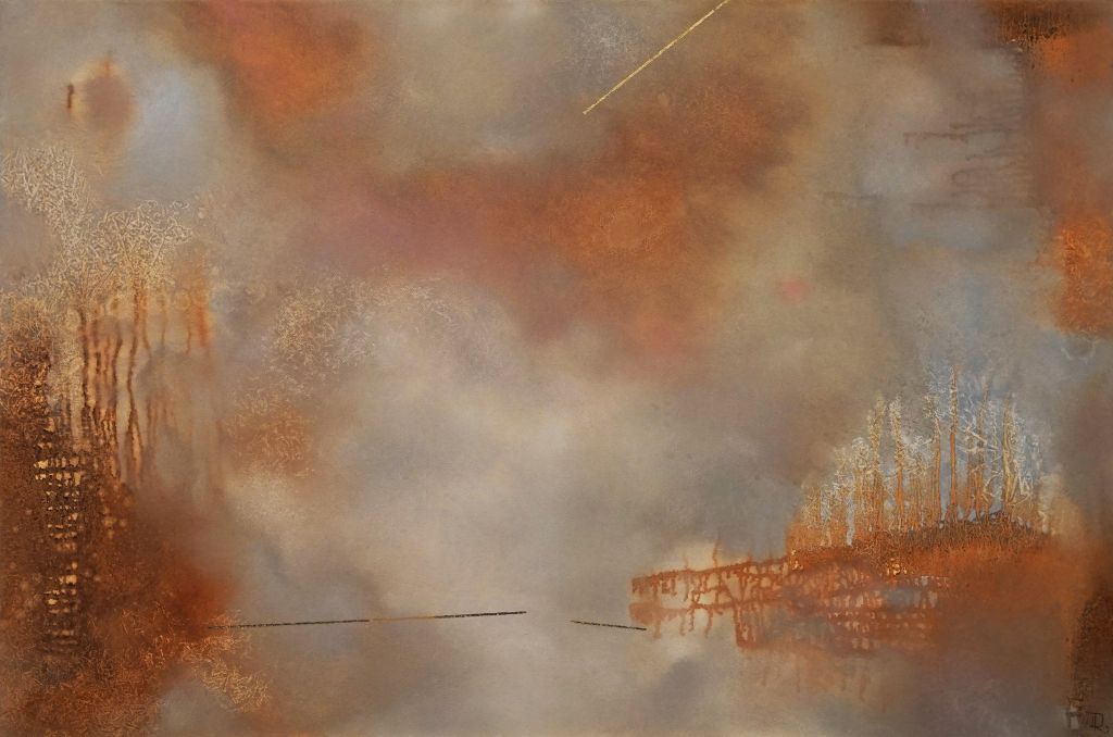 Kunstwerk mit demTitel Sunlight in the fog I