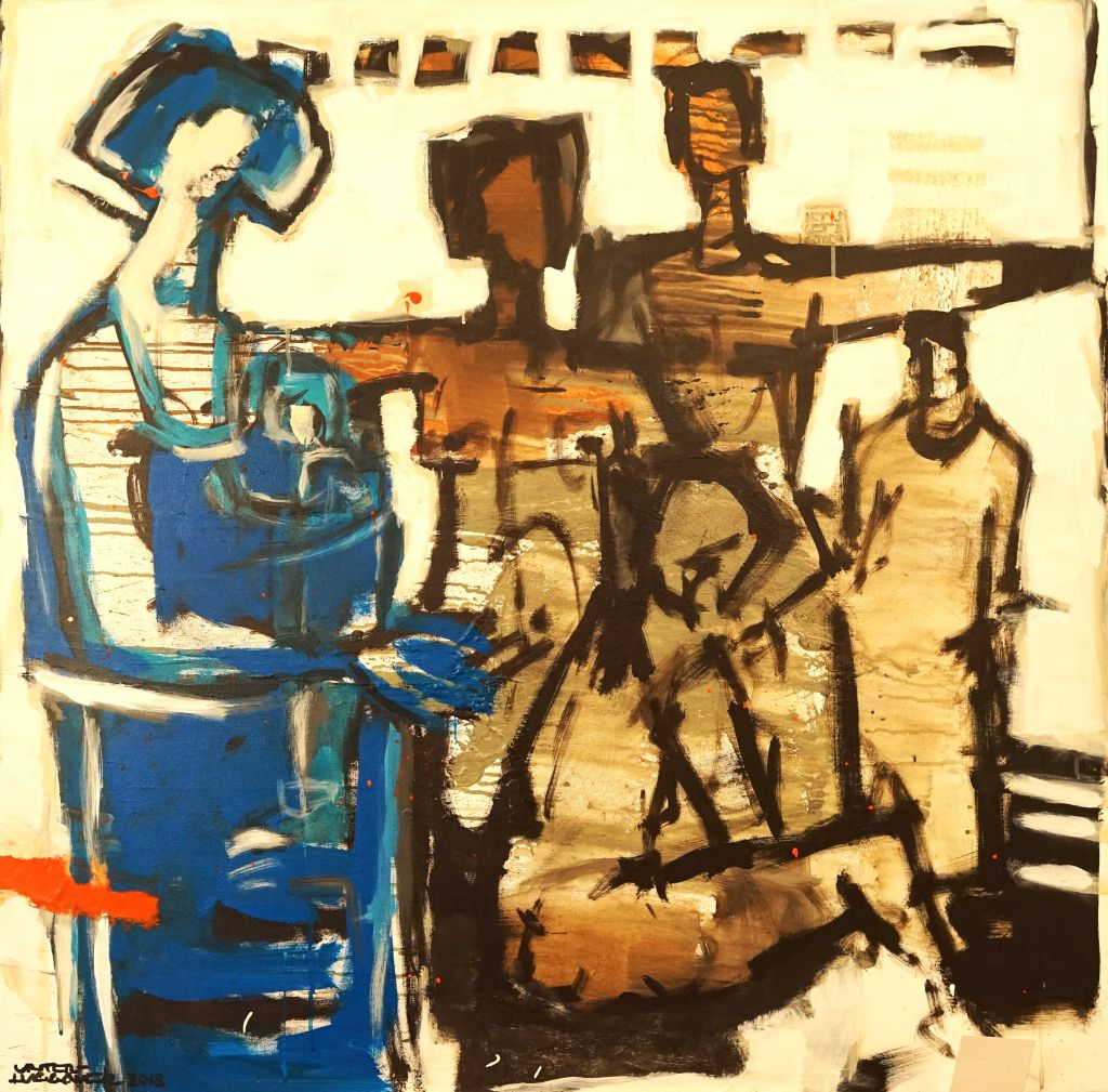 Kunstwerk des österreichischen Künstlers Michael Unterlugauer
