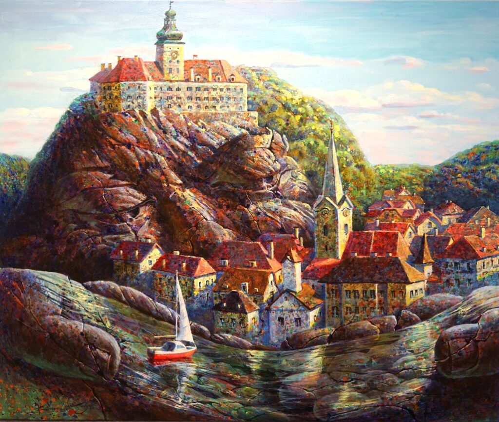 Werk mit dem Titel "Der Wächter von Persenbeug"
