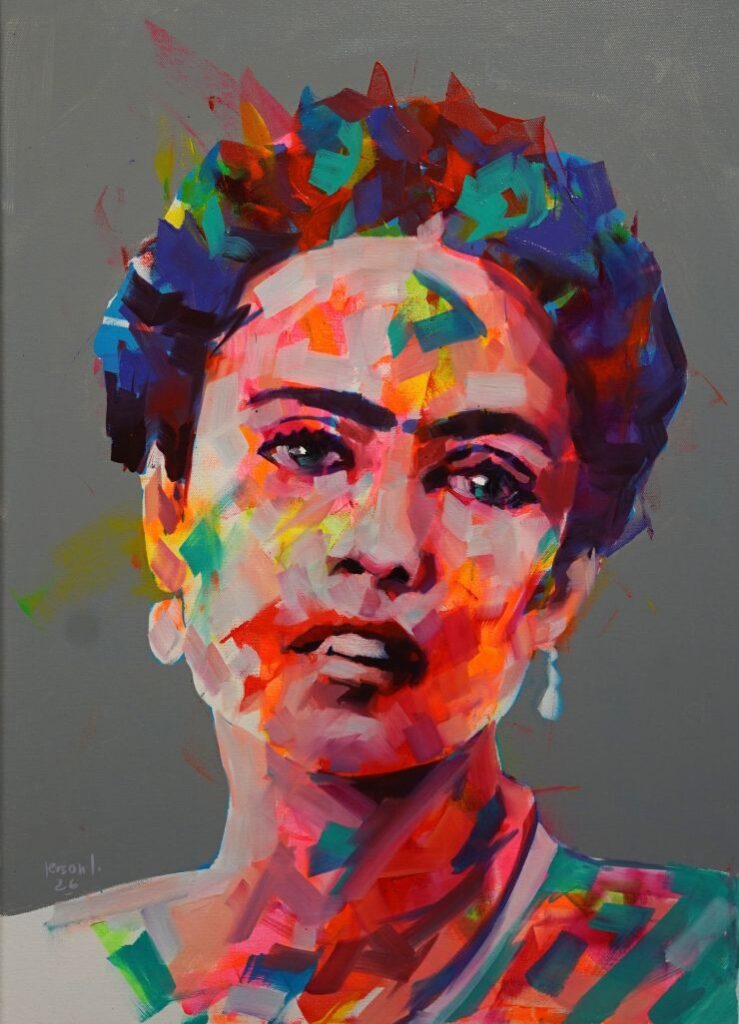 Werk mit dem Titel Salma Hayek-Frida