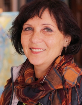 Portrait der Österr./litauen Künstlerin Dalia Blauensteiner