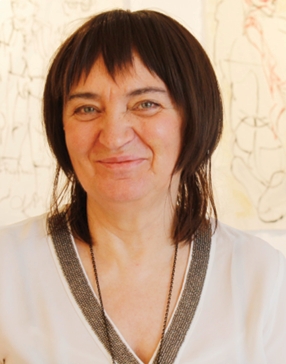 Portrait der polnischen Künsstlerin Lidia MOLINSKI