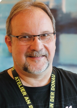 Portrait des tschechischen Künstlers Michal Dubnicky