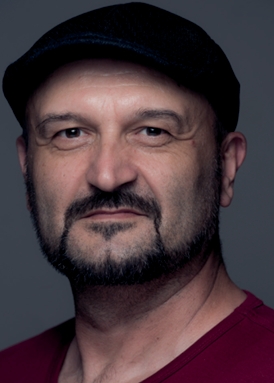Portrait des bulgarischen Künstlers Miroslav MINCHEV