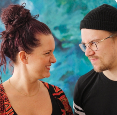 Portrait des Künstlerduos Spinae Company