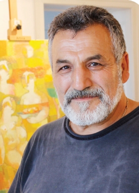 Portrait des armenischen Künstlerl Tigran SUKIASJAN