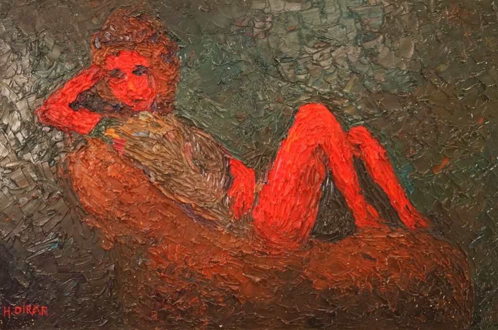 Werk mit dem Titel "Waiting"