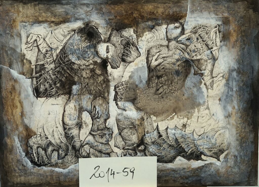 Werk mit dem Titel "Genesis II"