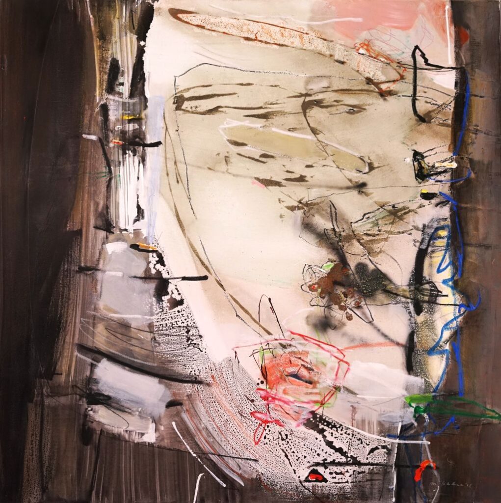 Werk mit dem Titel "Waiting for Spring"