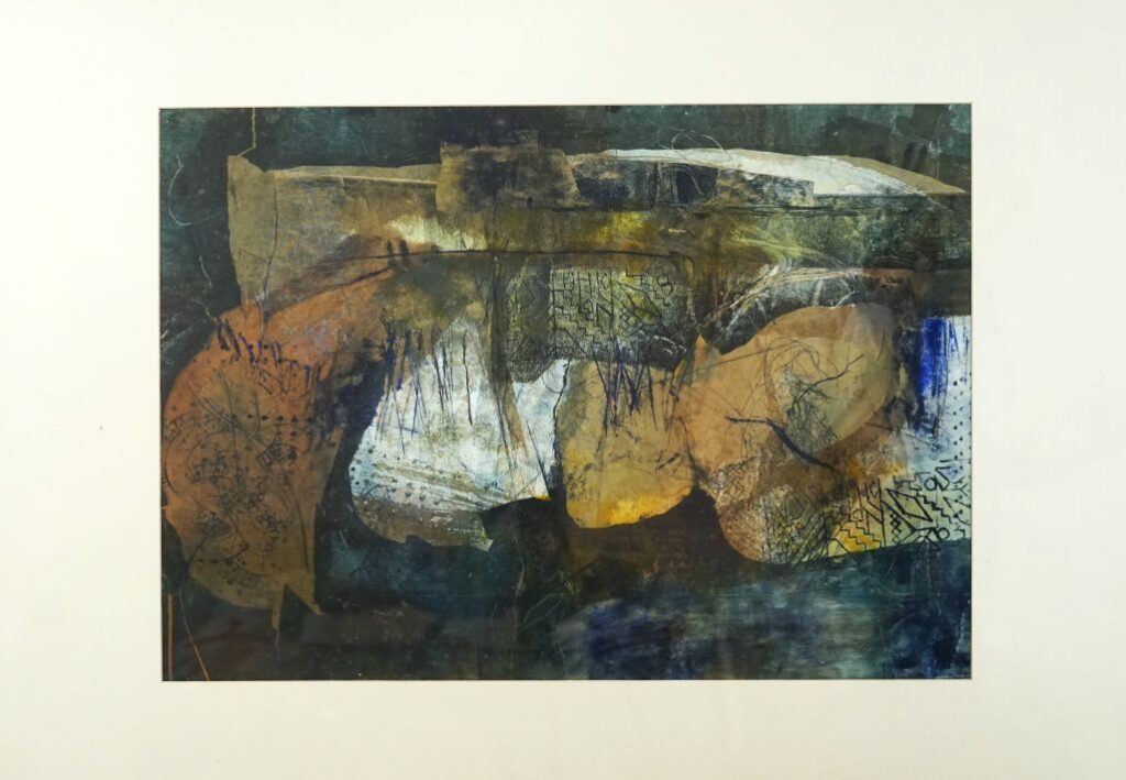 Werk mit dem Titel "Layers of Time"