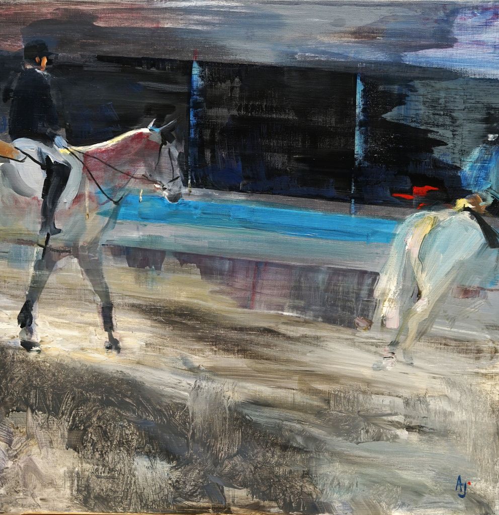 Werk mit dem Titel "Riders ring"