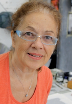 Portrait der serbischen Künstlerin Jadranka PROTIC