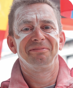 Portrait des belgischen Bildhauers Jorg van Daele