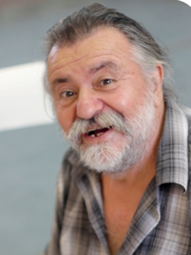 Portrait des bulgarischen Künstlers Krassimir Zinin