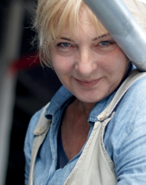 Portrait der rumänischen Künstlerin Maria Balea