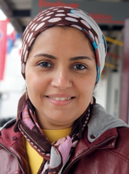 Portrait der Ägyptischen Künstlerin Shereen ELBAROUDY
