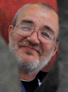 Portrait des bulgarischen Bildhauers Stoyan ZAVARINOV